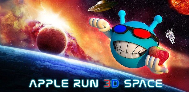 Apple Run 3D Space !