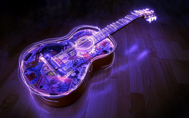 Electric Light Guitar