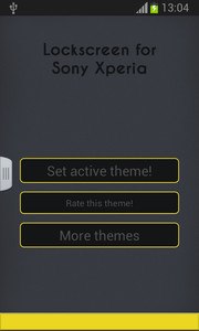 Lockscreen for Sony Xperia