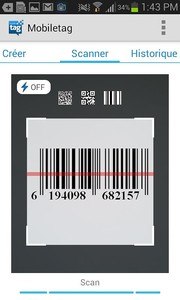Mobiletag QR & product Scanner