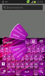 Pink and Purple Keyboard