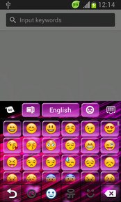 Pink and Purple Keyboard