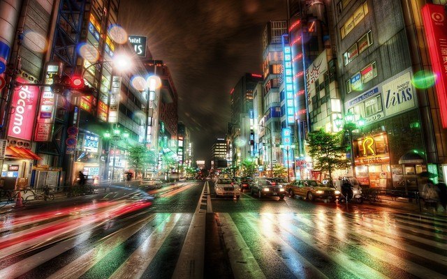 Streets Of Tokyo HDR