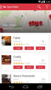 OpenTable - Free Reservations