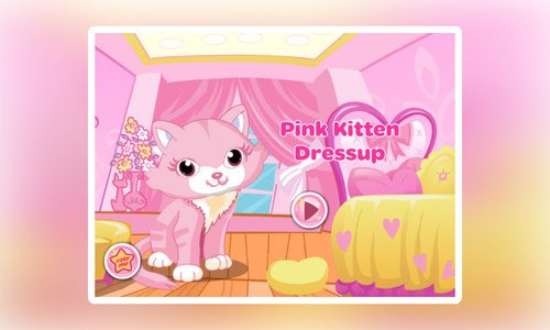 Pink Kitten DressUp