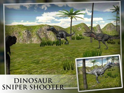 Dinosaur Sniper Shooting Sim