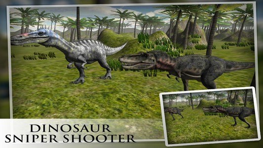 Dinosaur Sniper Shooting Sim