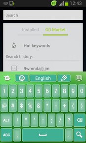 Keyboard Green