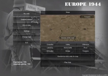 Europe 1944: Realtime strategy