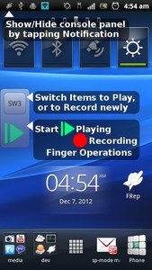 FRep - Finger Replayer