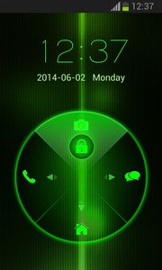 Neon Green Keylock