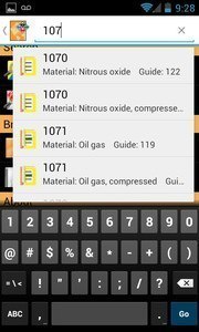 ERG 2012 for Android