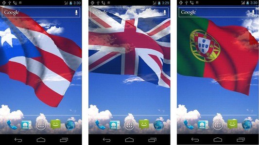 My Country Flag Live Wallpaper