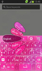 Keyboard GO Girly Themes Free