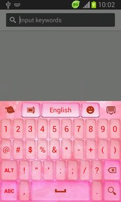 Pink Special Keyboard