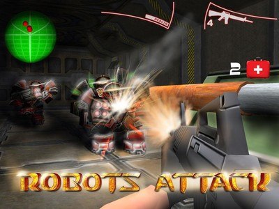 Robots Attack Shooter 3D Free