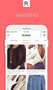 Romwe shopping-women fashion