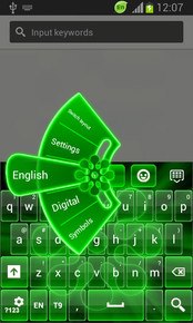 GO Keyboard Neon Green
