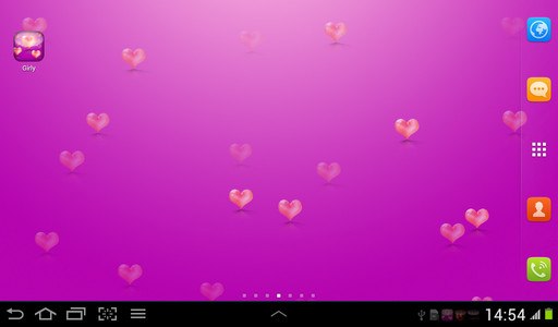 Girly Live Wallpaper