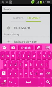Keyboard Design Pink