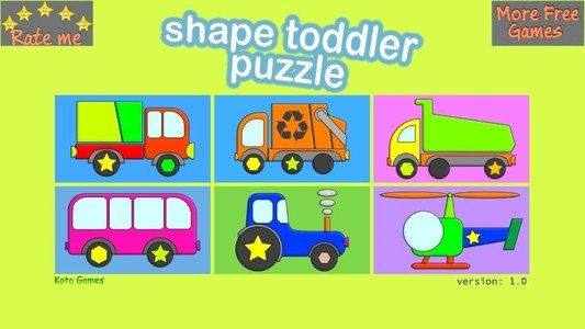 Shape Toddler Puzzle