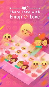 Emoji Love for Kika Keyboard