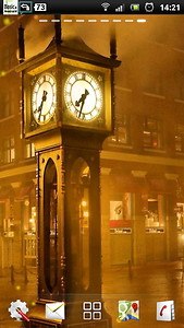 steam clock street LWP