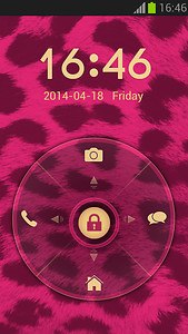 Pink Cheetah Lock
