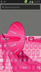 GO Keyboard Hot Pink