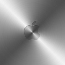 Aluminium Apple Logo