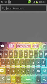 Colored Mosaic Keyboard