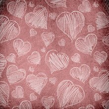 Chalk Heart Pattern