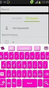 Pink Ice Cream Keyboard