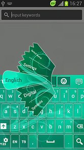 Turquoise Keyboard