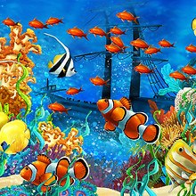 Tropical Fish Painting