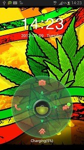 GO Locker Theme marijuana