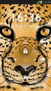 Cheetah Lock Screen