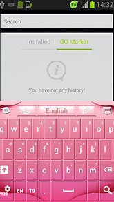 Pink Keyboard and Background