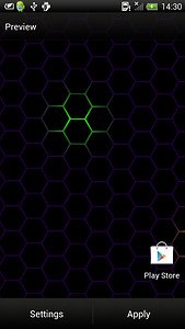 Honeycomb Live Wallpaper