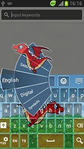 GO Keyboard Dragon Theme