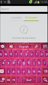 Pink Neon Zebra Keyboard