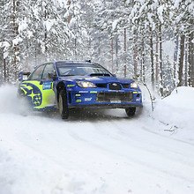Subaru Impreza WRC Rally Car