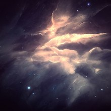 Brushed Nebula Clouds