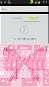 Pink Bow Keyboard