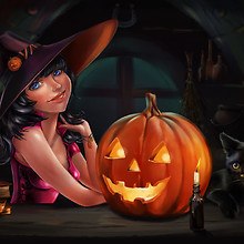 Halloween Witch Art