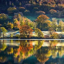 Coniston Water In Autumn
