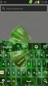 GO Keyboard Weeds Themes