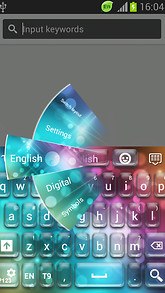 Colorful Bokeh Keyboard