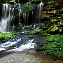 Waterfall Swirl