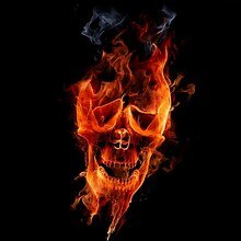 Flame Skull